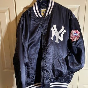 New York Yankees Mitchell & Ness Heavyweight Satin Jacket